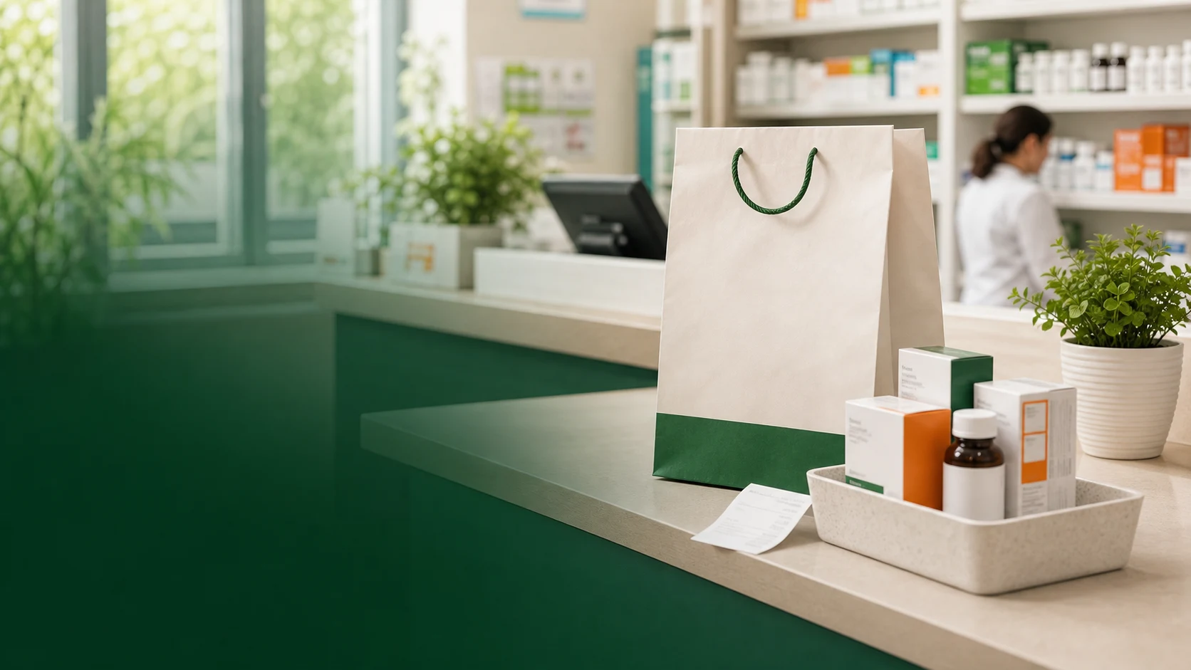 Comandă pregătită pentru ridicare locală în farmacie